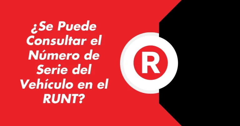 ¿Se Puede Consultar el Número de Serie del Vehículo en el RUNT