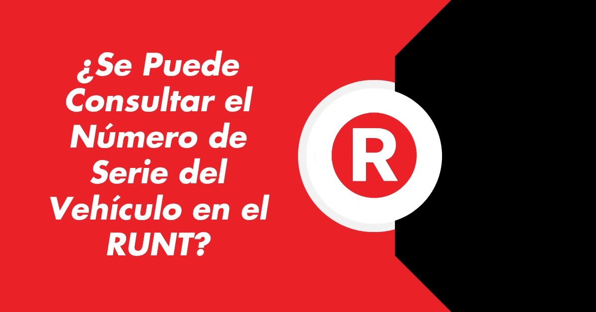 ¿Se Puede Consultar el Número de Serie del Vehículo en el RUNT